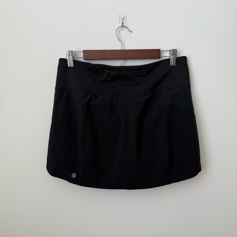 Athleta Run With It 14” Skort Black Size Medium - Picture 2 of 10